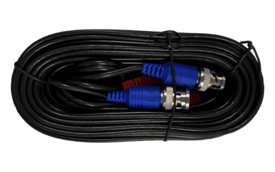 60ft 18m 4k rg59 power cable for analog cameras