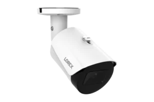 Aurora Series A20 4K IP Wired Bullet Security Camera (White) with Listen-In Audio and Smart Motion Detection