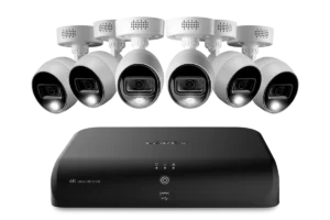 Lorex Fusion DVR with Analog Bullet Cameras - 4K 12-Channel 2TB Wired System