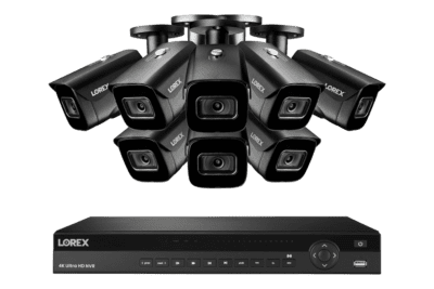 lorex elite series nvr with n3 nocturnal series ip bullet cameras 4k
