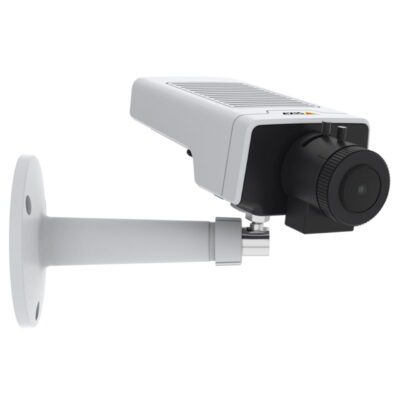 axis m1135 2mp h265 indoor box ip security camera with built in microphone