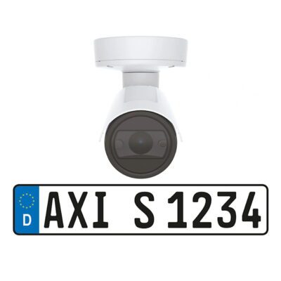 axis p1455 le 3 2mp night vision outdoor bullet license plate verifier ip