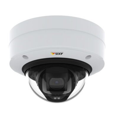 axis p3247 lve 5mp ir h265 outdoor dome ip security camera with lightfinder