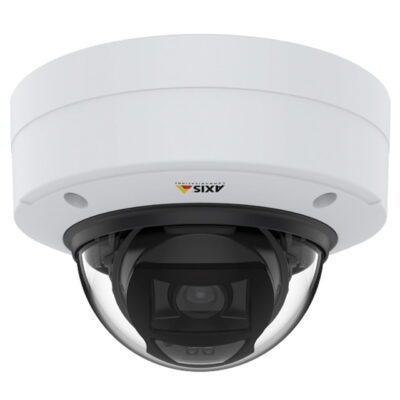 axis p3255 lve 2mp night vision outdoor dome security camera with deep