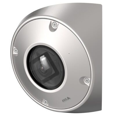 axis q9216 slv 4mp ir h265 indoor corner ip security camera with