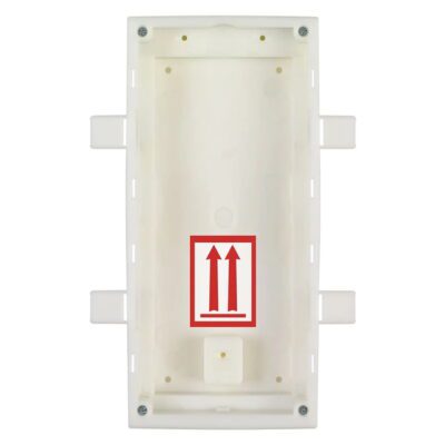 2n ip verso intercom mount wall box for installation in the wall 2 modules
