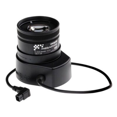 axis 5800 791 computar 125 50mm cs mount telephoto security camera lens