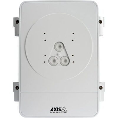 axis t98a07 cabinet door for fixed dome and bullet cameras white 5800 541