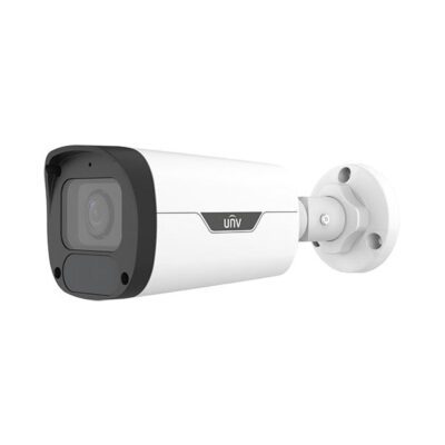 UNV 4MP Bullet Prime I NDAA Compliant IP Security Camera with a 2.8-12mm Motorized Varifocal Lens and Built-In-Mic (IPC2324SR5-ADZK-H)