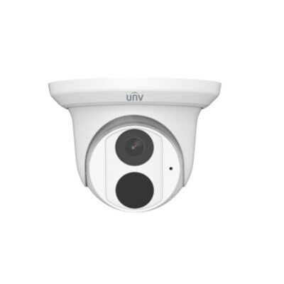 UNV 4MP NDAA Compliant Weatherproof IR Turret Security Camera with 2.8mm Fixed Lens and Built-In Mic (EC-T4F28M-V3)