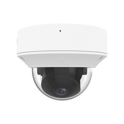 4K UltraHD (8MP) NDAA-Compliant Weatherproof Vandal Dome IP Security Camera with a 2.8-12mm Motorized Zoom Lens, Deep AI Human & Vehicle Detection, LightHunter Illumination...