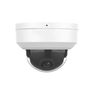 8MP 4K UltraHD Weatherproof Vandal Dome IP Security Camera with a 2.8mm Fixed Lens and a Built-In Microphone (U1-8MP-DG1)