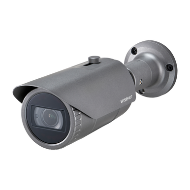 Hanwha Wisenet QNO-7082R 4MP Network IR Bullet Camera with Motorized Varifocal Lens