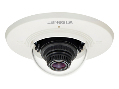 Hanwha Wisenet XND-6011F 2MP Indoor Flush Mount Compact Dome Camera