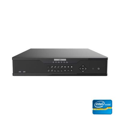 UNV 12MP 16-Channel NDAA-Compliant IP Network Video Recorder with 4 SATA Hard Drive Bays and RAID Data Protection (NVR304-16X)