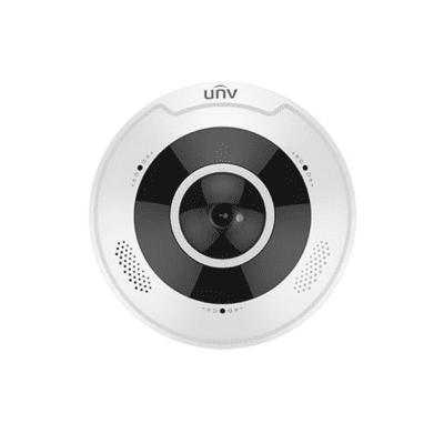 UNV 12MP 4K Ultra HD Panoramic IR Fisheye Security Camera (IPC86CEB-AF18KC-I0)