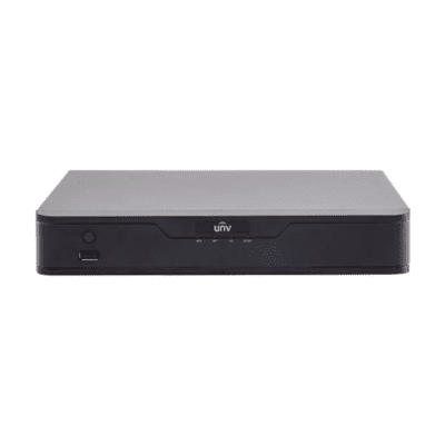 UNV 4K 16-Channel Hybrid XVR With 16 BNC, 8 IP, with 2 SATA HDD Bays, NDAA Compliant (XVR302-16Q3)