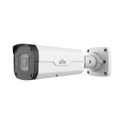 UNV 4K UltraHD (8MP) Prime I NDAA Compliant Weatherproof Bullet IP Security Camera with a 2.8-12mm Motorized Varifocal Lens and LightHunter Illumination Technology...