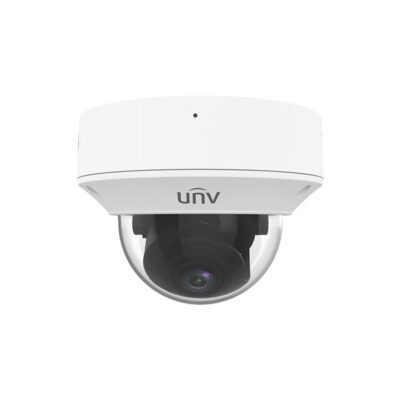 UNV 4K UltraHD (8MP) Prime I NDAA Compliant Weatherproof Vandal Dome IP Security Camera with a 2.8-12mm Motorized Zoom Lens, Deep AI Human & Vehicle Detection, LightHunter...