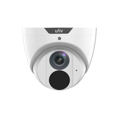 UNV 4K UltraHD Prime I NDAA-Compliant Weatherproof Turret IP Security Camera with a 2.8mm Fixed Lens and Deep Learning Artificial Intelligence (IPC3618SB-ADF28KM-I0)