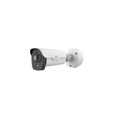 UNV 4MP/720P HD Dual-Spectrum Thermal Bullet IP Security Camera with Active Deterrence features and a 4mm Fixed Lens (TIC2621SR-F3-4F4AC-VD)