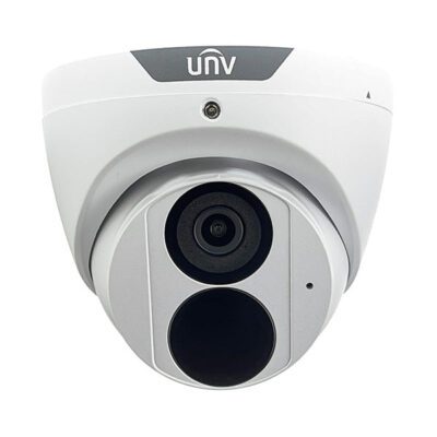 UNV 4MP IP Weatherproof IR Turret Camera with Built-in Mic and 2.8mm Fixed Lens (IPC3614SR3-ADF28KM-G)