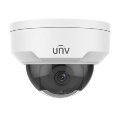 UNV 5MP LightHunter Vandal-Resistant Dome Prime I NDAA Compliant IP Security Camera with a 2.8mm Fixed Lens (IPC325SB-DF28K-I0)