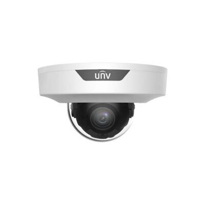 UNV Pigtail-Free Indoor NDAA-Compliant 4MP Mini Dome IP Security Camera with a 2.8mm Fixed Lens, LightHunter Illumination, and a Built-In Mic (IPC354SB-ADNF28K-I0)