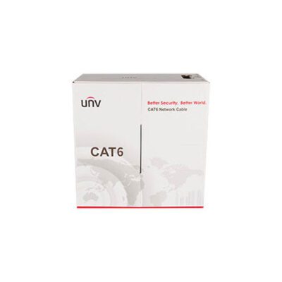 UNV UTP Cat6 Ethernet Network Cable 1000' Pull Box (CAB-LC3100A-White-IN)